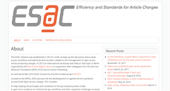 Desktop Screenshot of esac-initiative.org